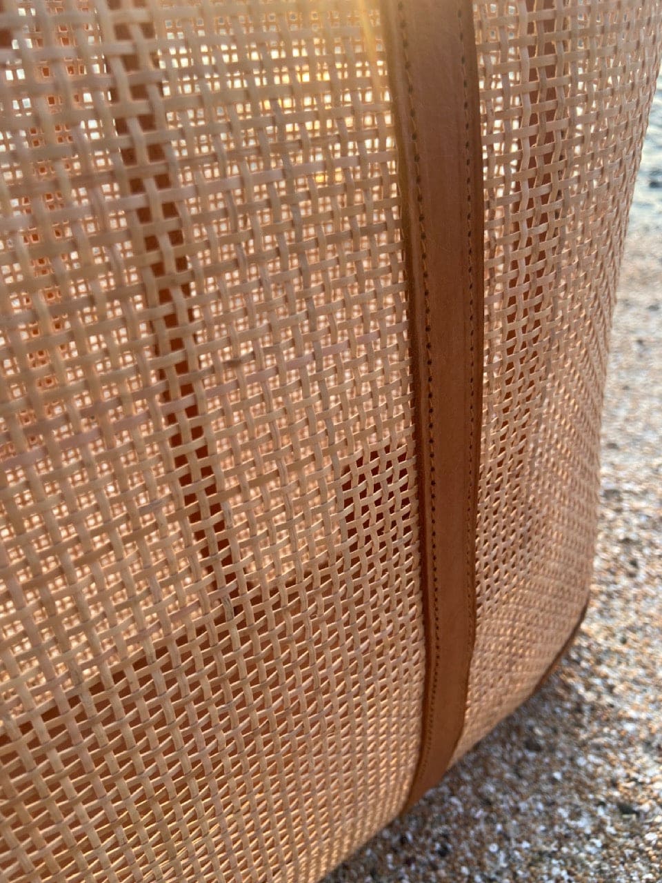 Eco Beach Shopper Rattan Bag Bali