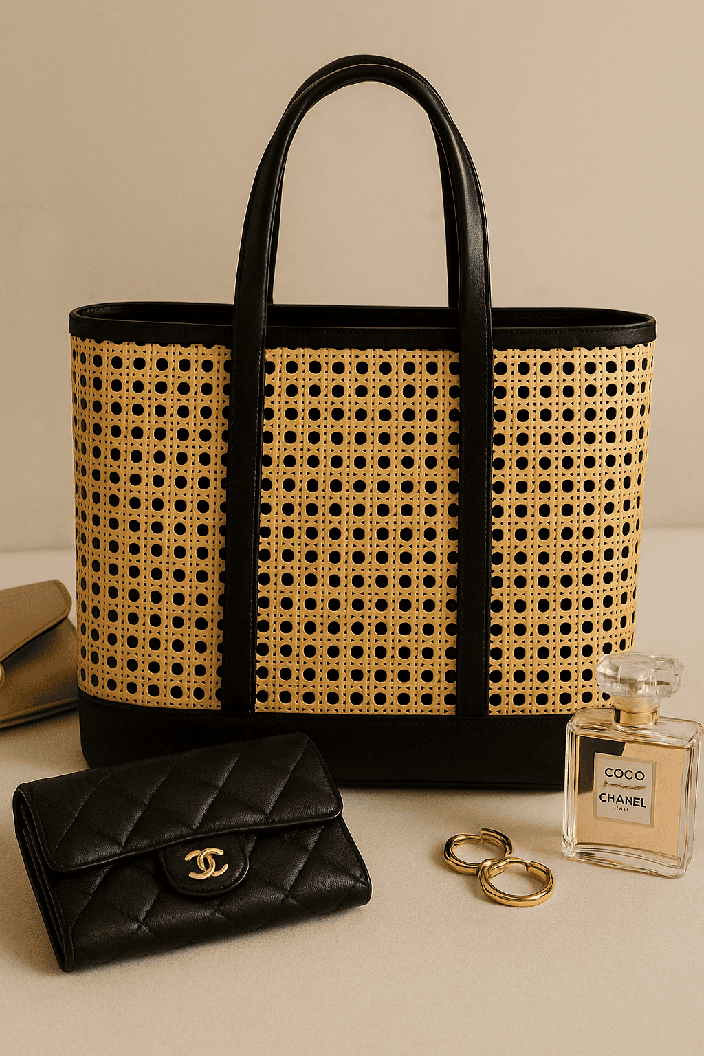 Melasti Beach Rattan Bali Bag