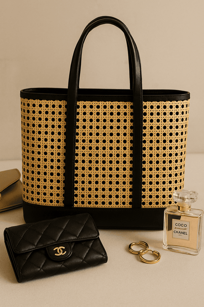 Melasti Beach Rattan Bali Bag