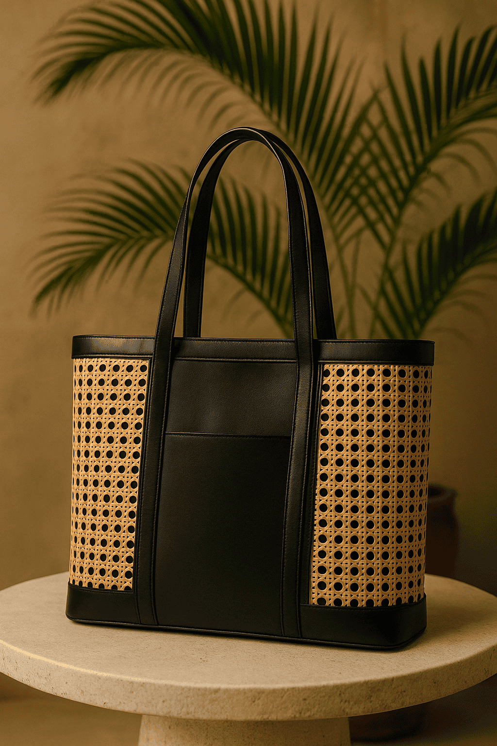 Melasti Beach Rattan Bali Bag